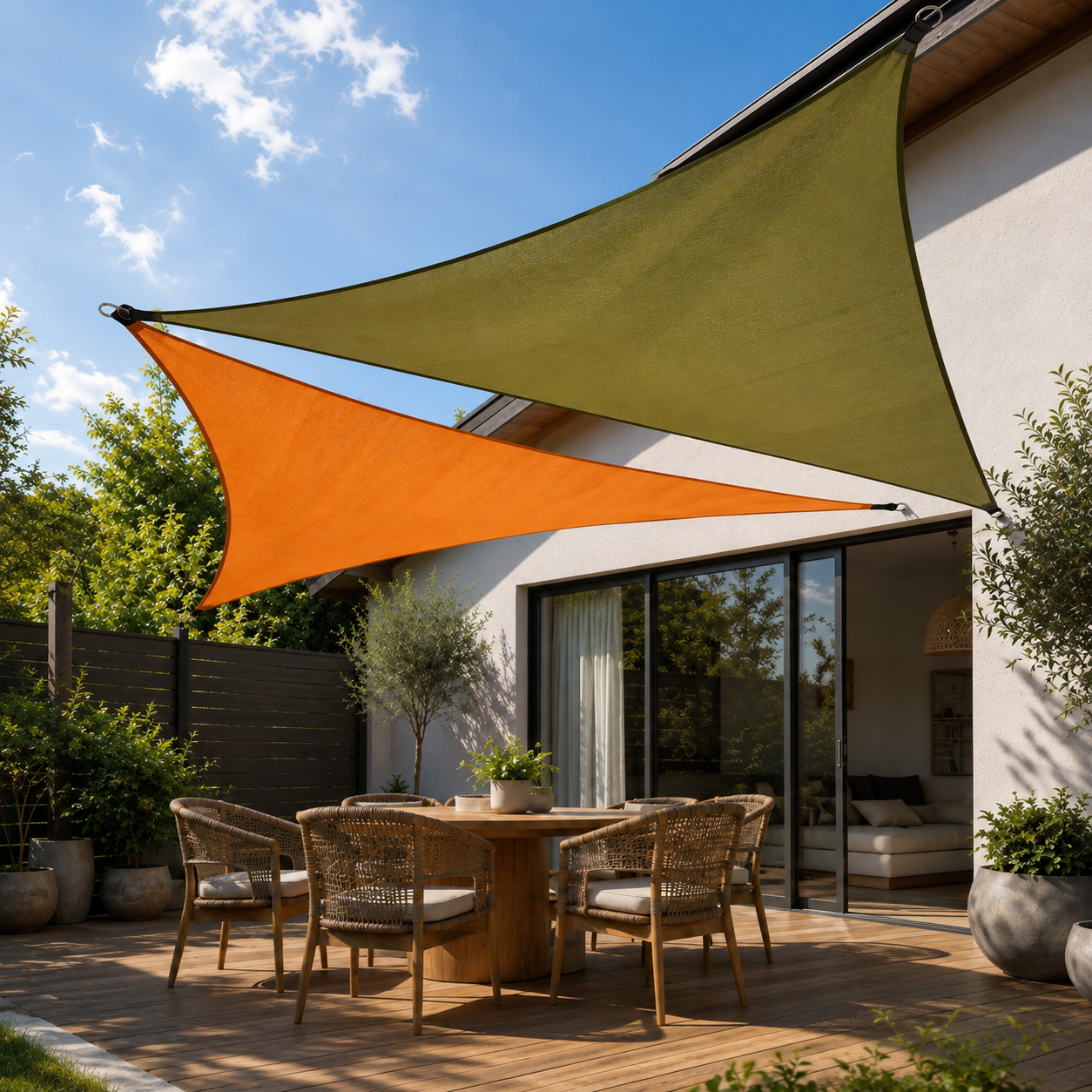 Nordspur | TriShadeo Folding Triangular Shade Sail