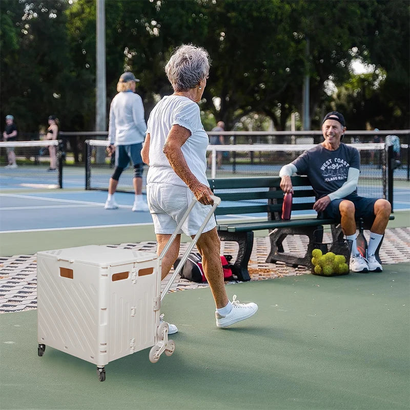 Nordspur | Trollivo Foldable Wheeled Shopping Trolley With Lid
