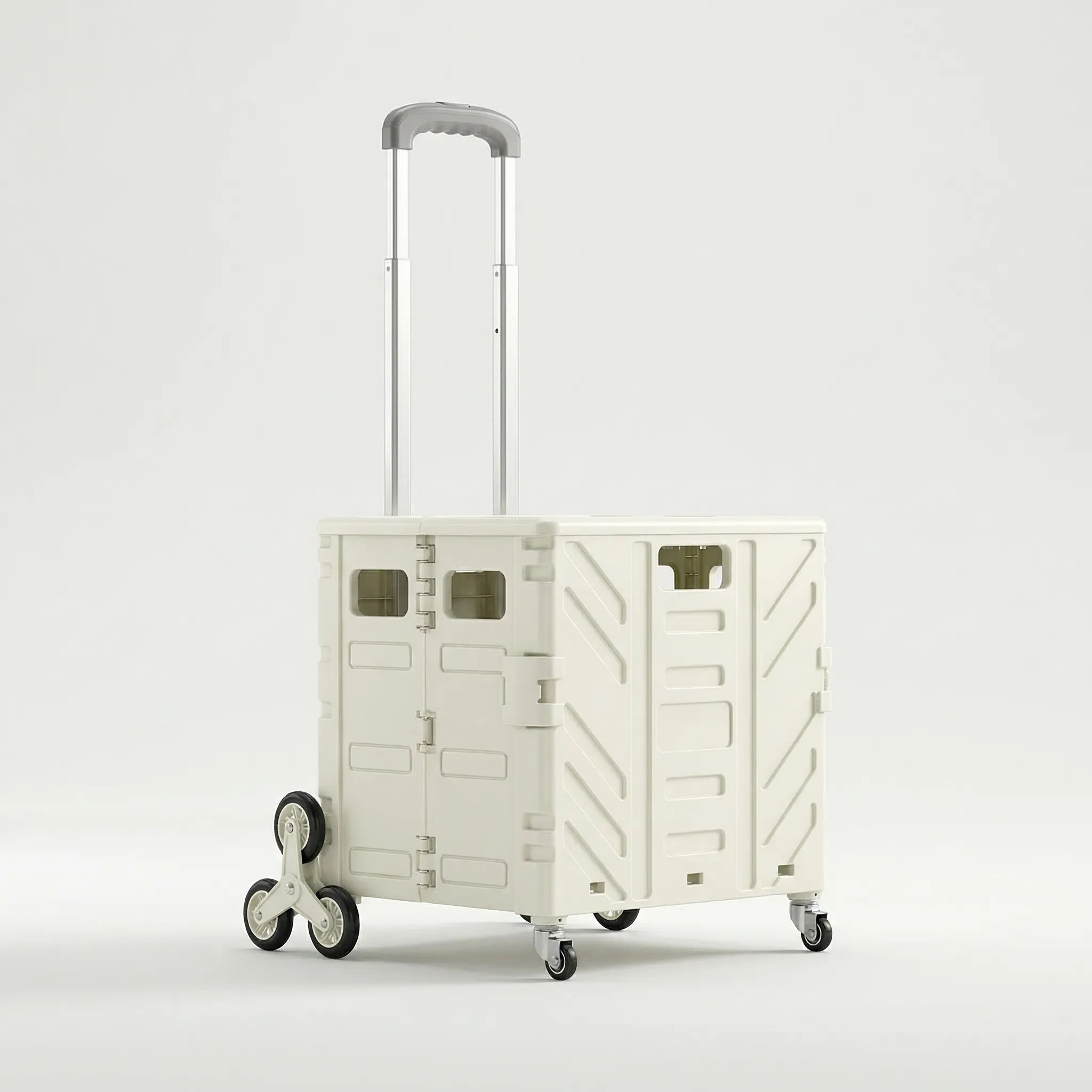 Nordspur | Trollivo Foldable Wheeled Shopping Trolley With Lid