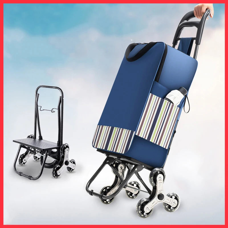Nordspur | Trollivo Stair-Climbing Folding Shopping Trolley