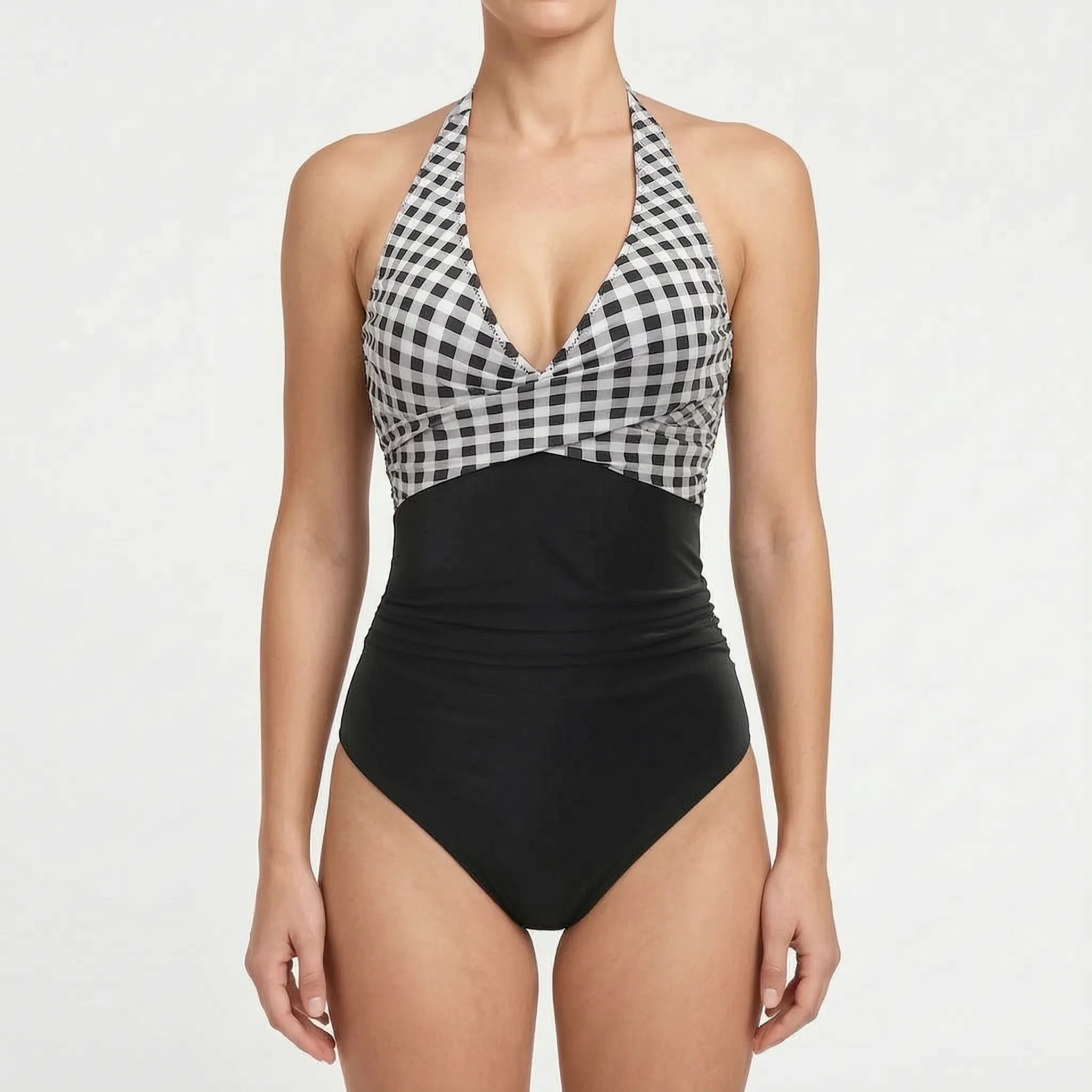 Nordspur | Tropiluna Halter Neck One Piece Swimsuit