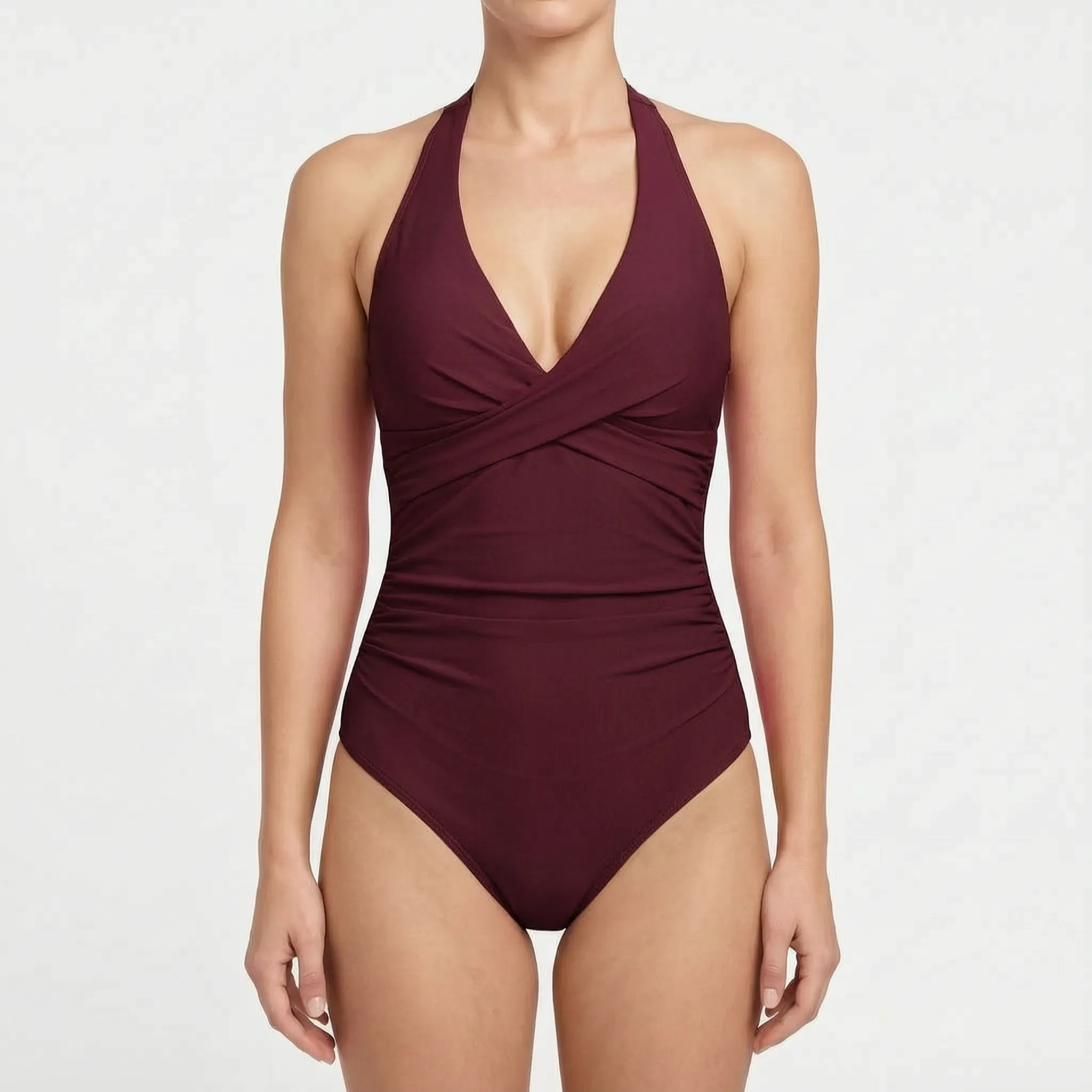 Nordspur | Tropiluna Halter Neck One Piece Swimsuit