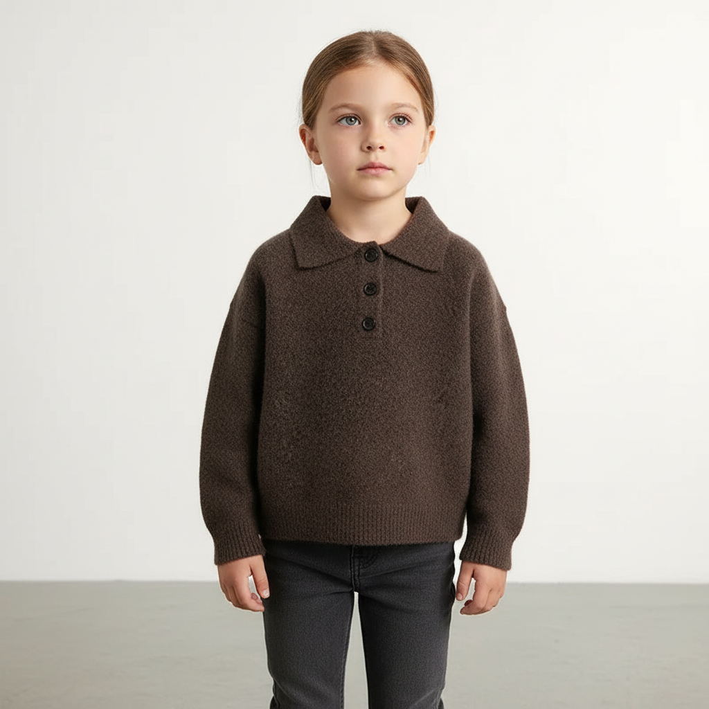 Nordspur | Turn Down Collar Knit Sweater