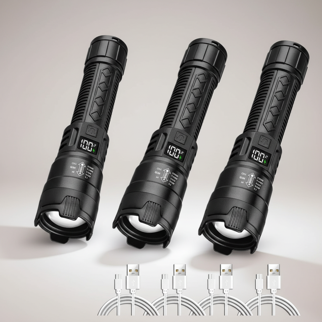 Nordspur | Vantorix High Power Rechargeable Flashlight