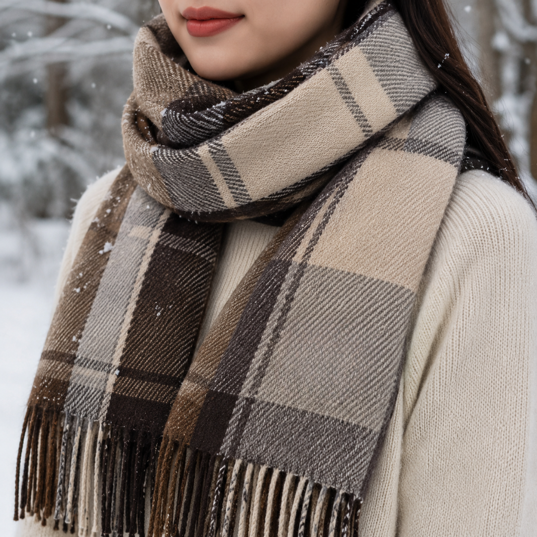 Nordspur | WinterWoven Check Scarf