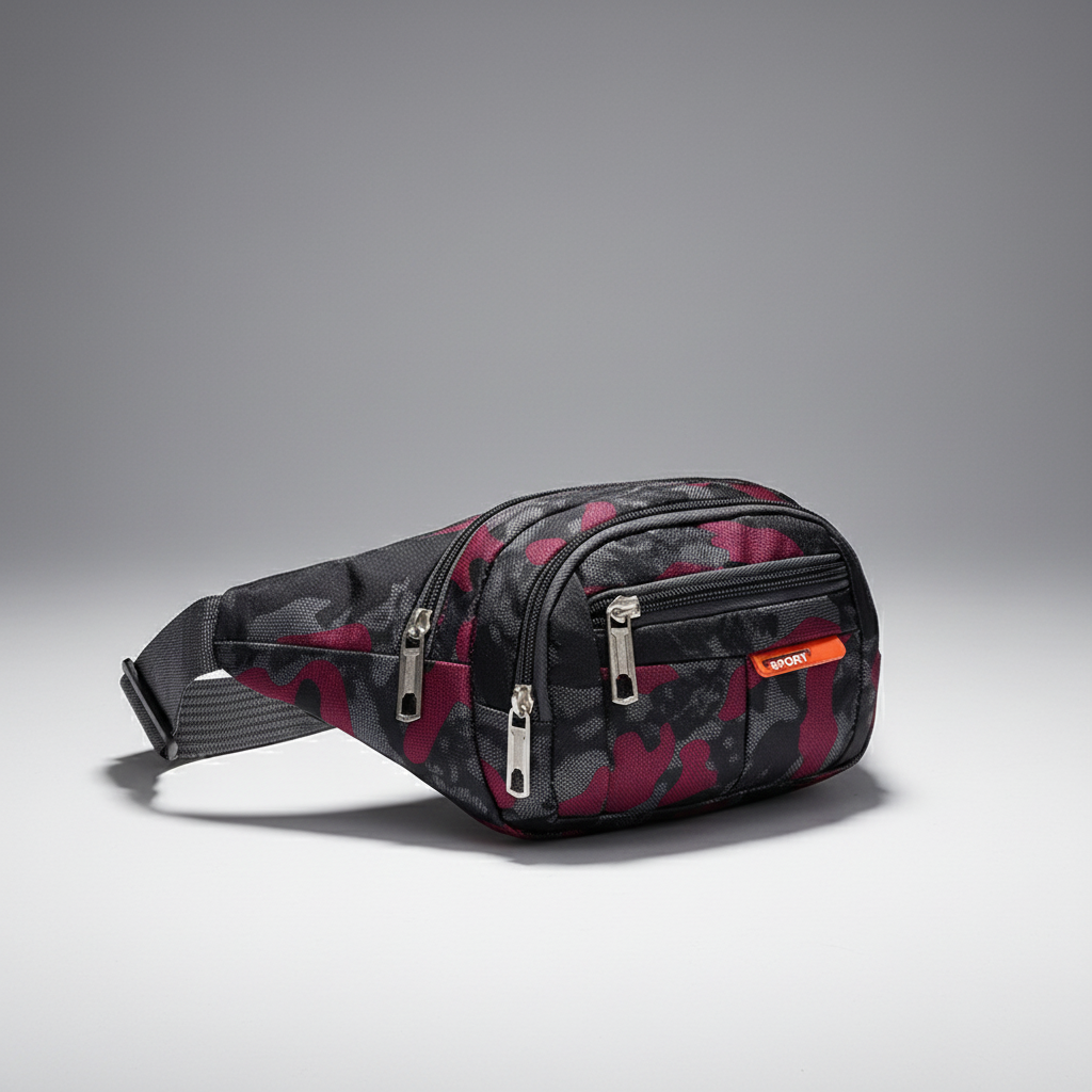 Nordspur | Vastio Camouflage Nylon Waist Pack