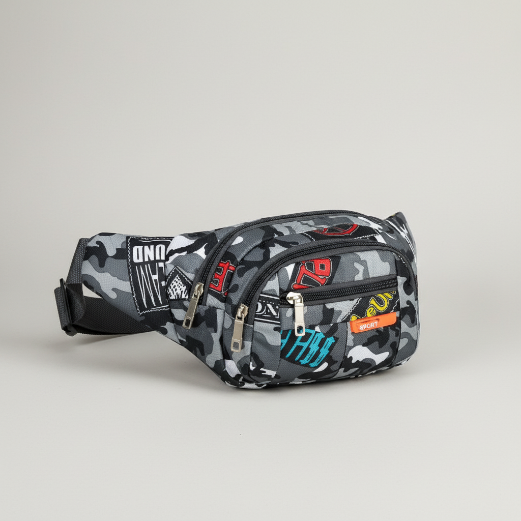 Nordspur | Vastio Camouflage Nylon Waist Pack