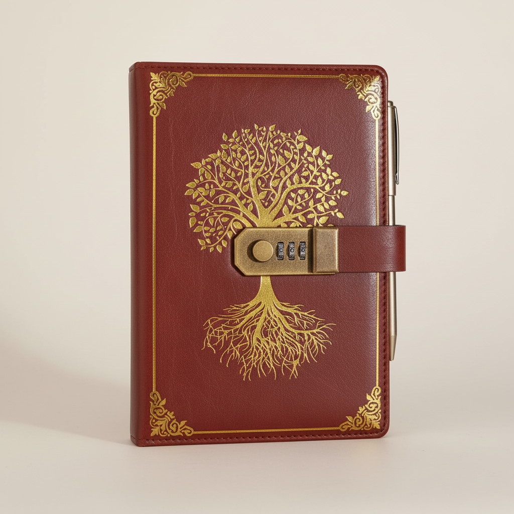 Nordspur | Vaultleaf A5 Lined Locking Journal