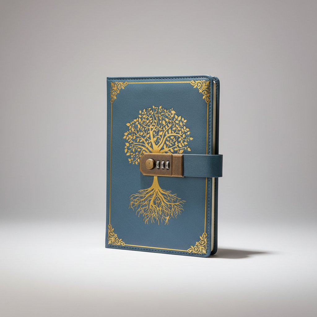 Nordspur | Vaultleaf A5 Lined Locking Journal