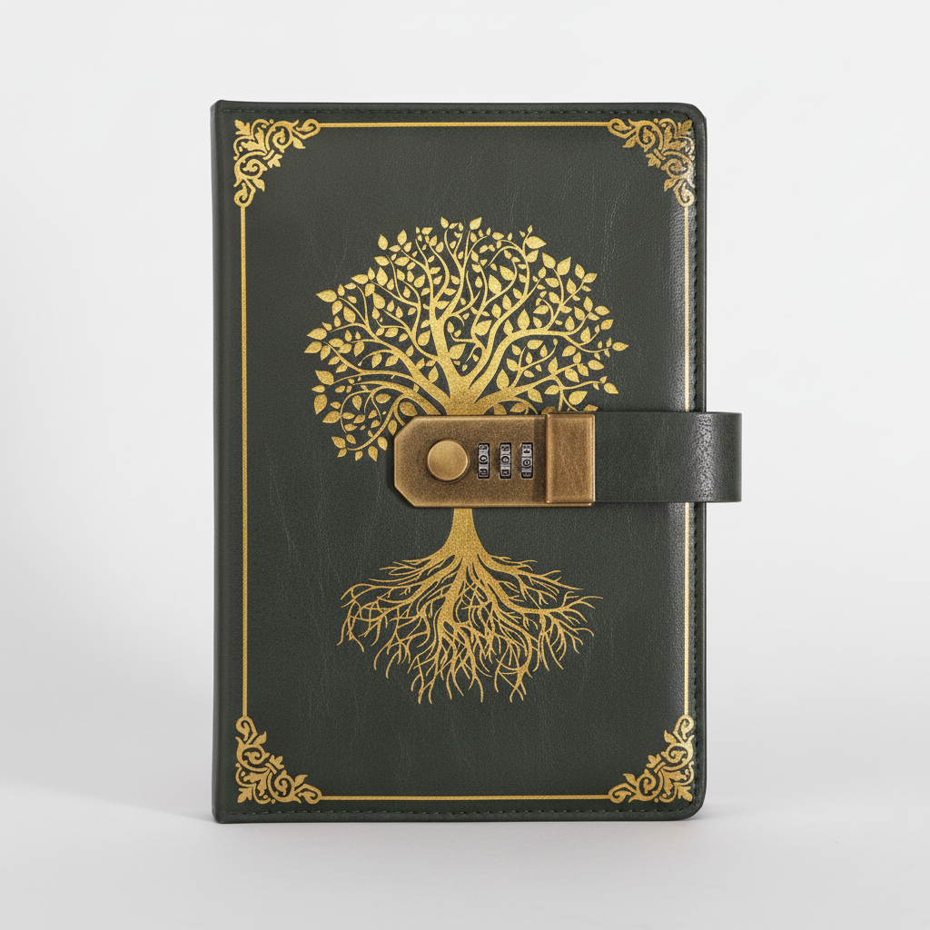 Nordspur | Vaultleaf A5 Lined Locking Journal