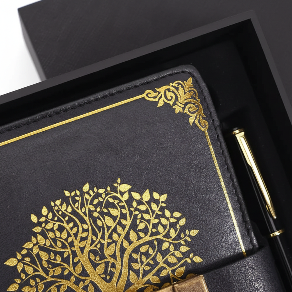 Nordspur | Vaultleaf A5 Lined Locking Journal