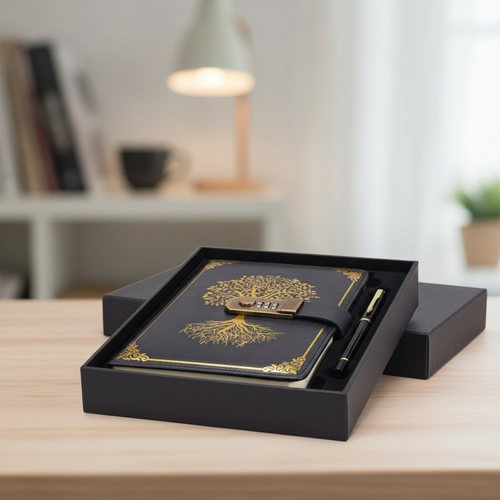 Nordspur | Vaultleaf A5 Lined Locking Journal