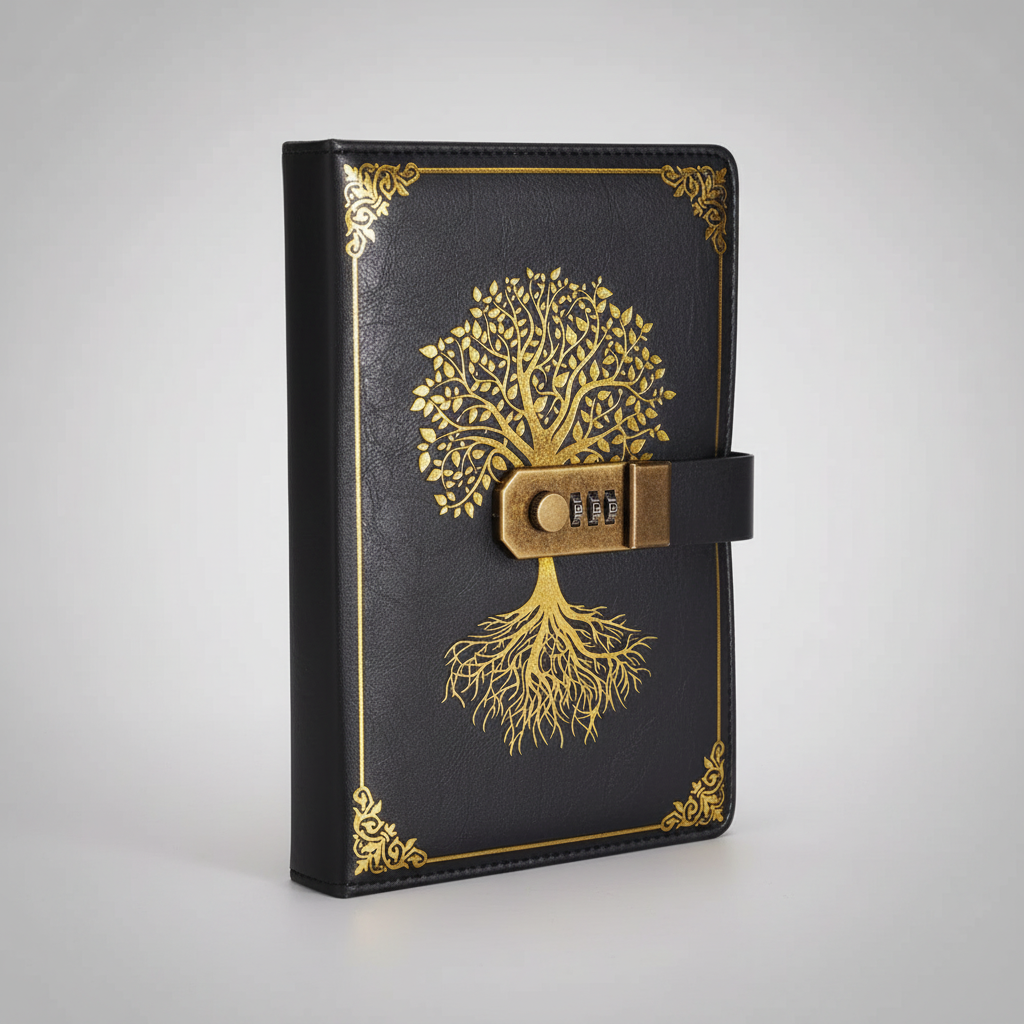 Nordspur | Vaultleaf A5 Lined Locking Journal