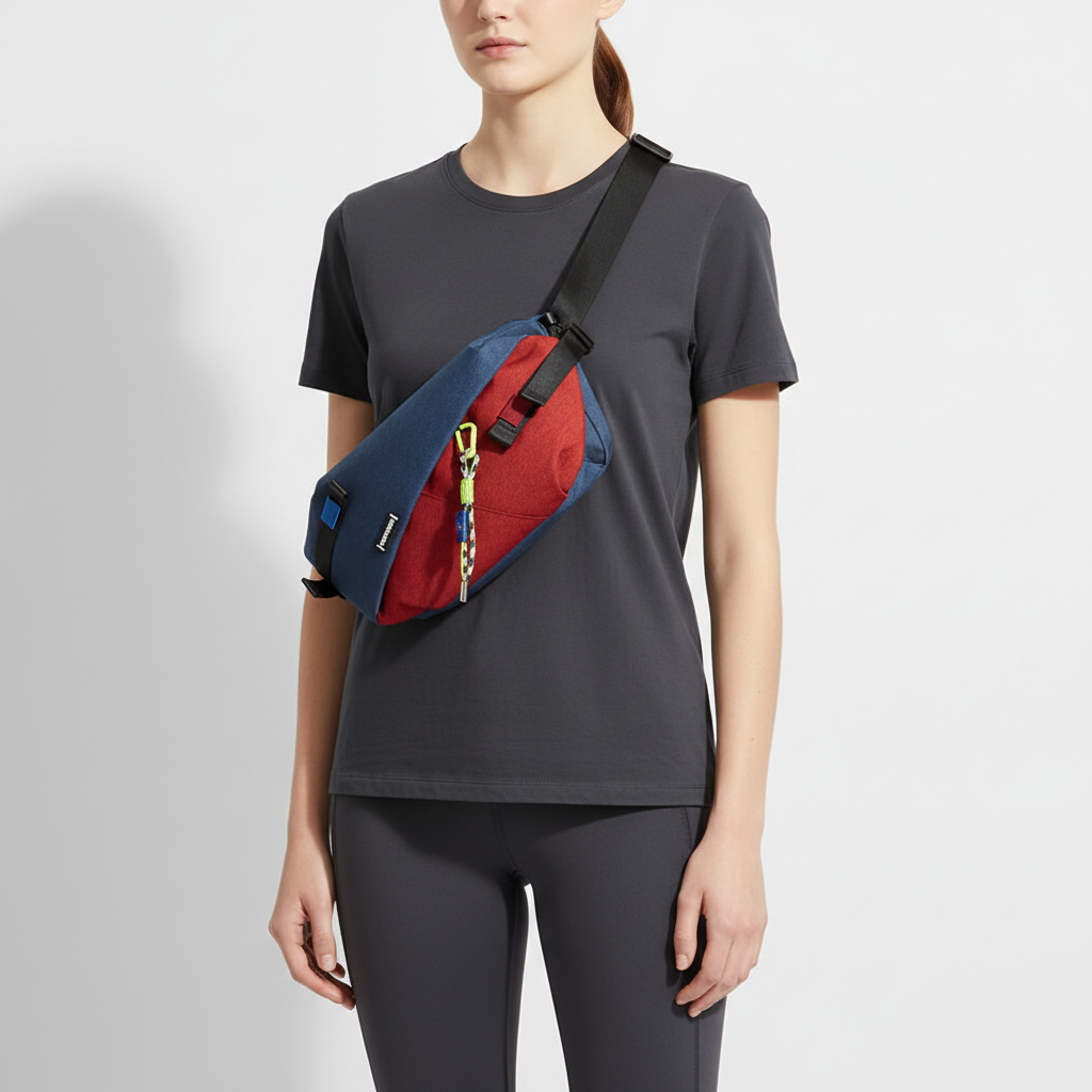 Nordspur | Vaylure Unisex Nylon Crossbody Pack
