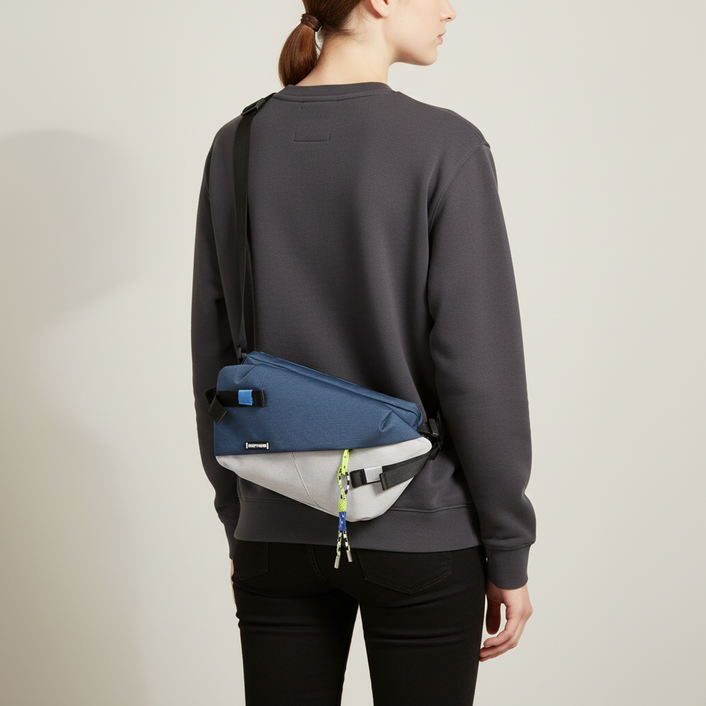 Nordspur | Vaylure Unisex Nylon Crossbody Pack