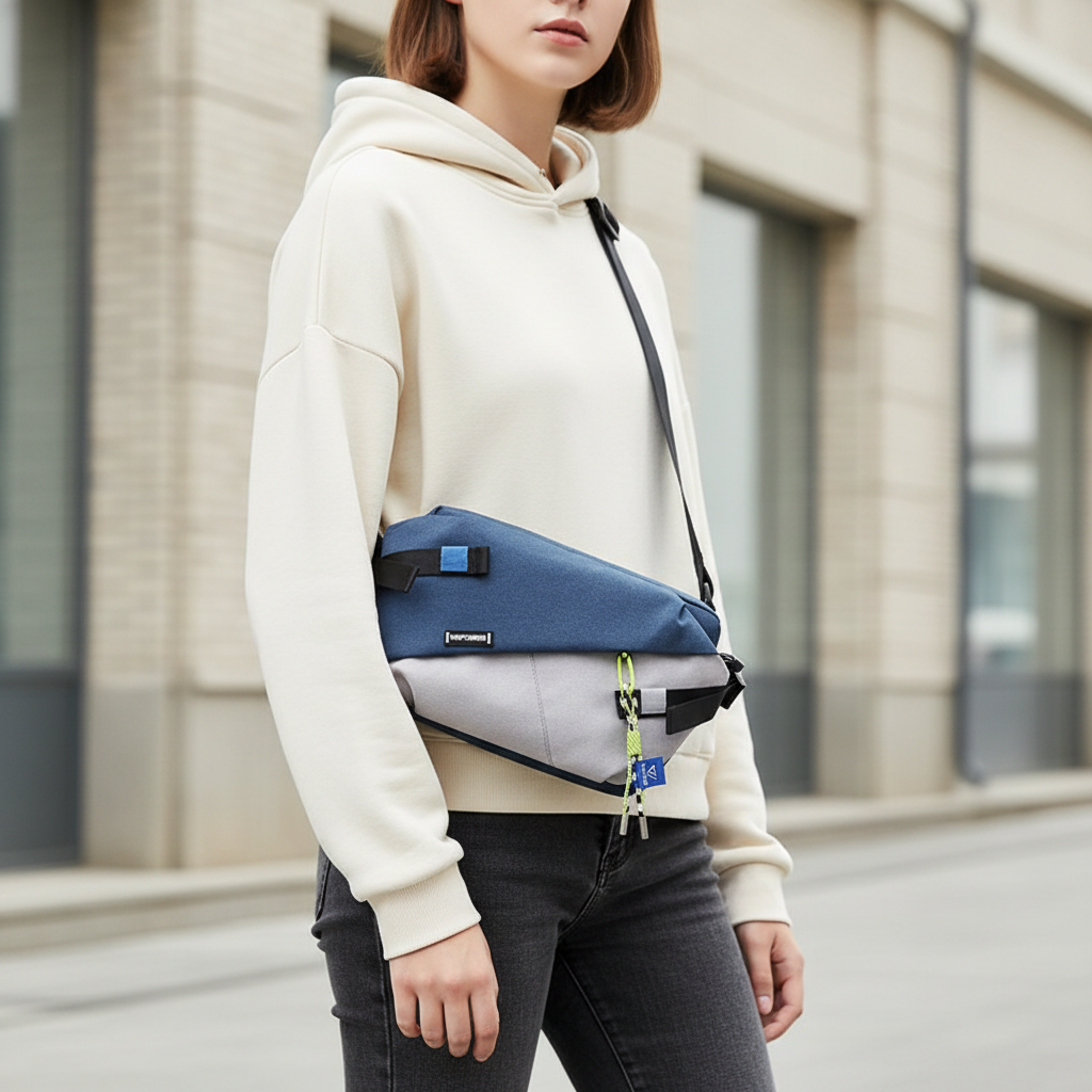 Nordspur | Vaylure Unisex Nylon Crossbody Pack