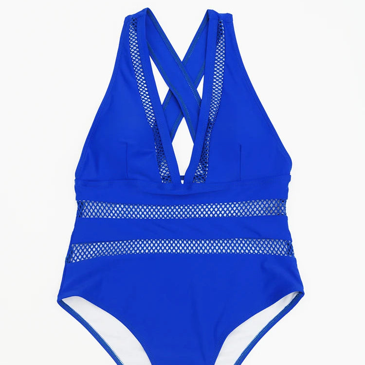 Nordspur | Vayori Cross-Back Cut Out One-Piece Swimsuit
