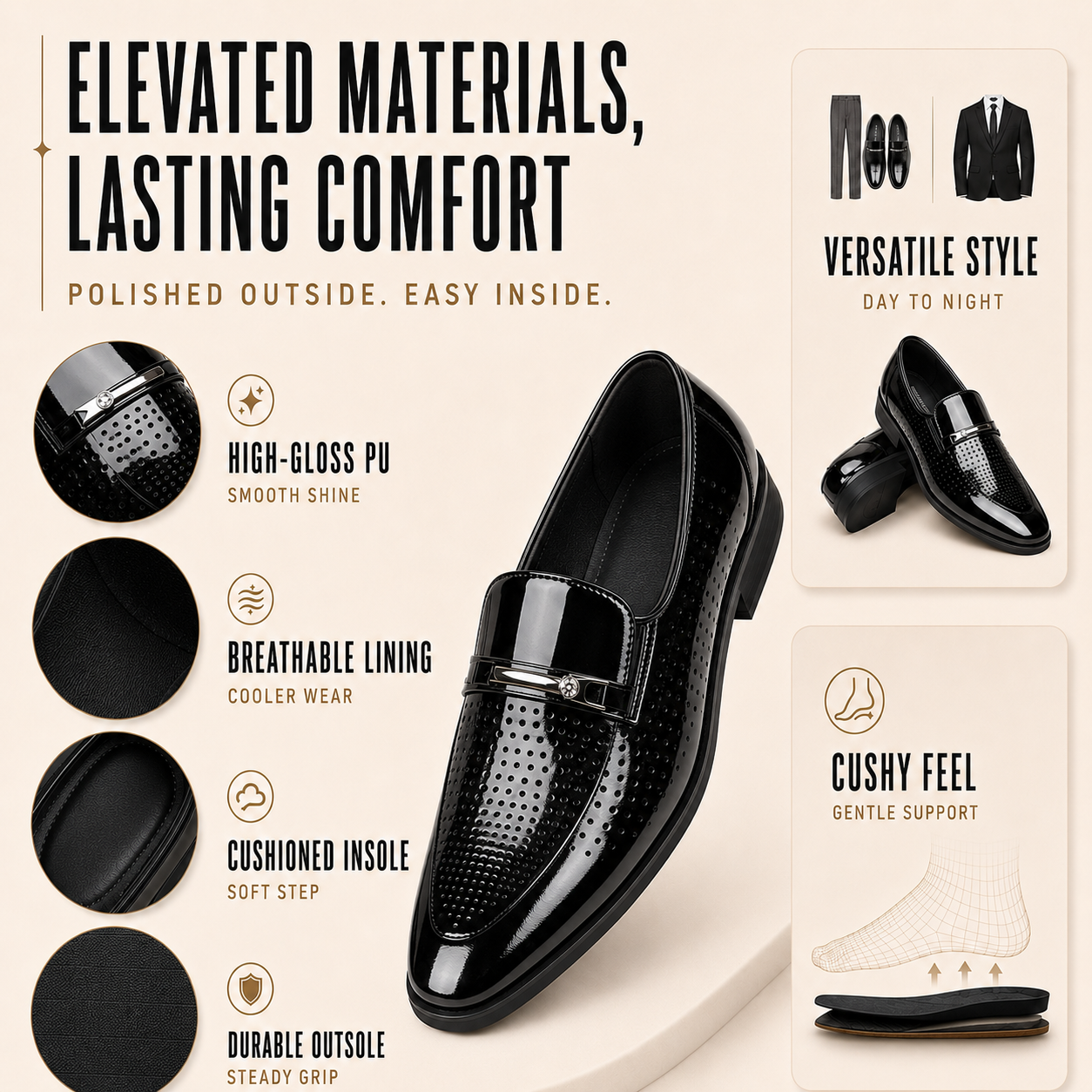 Nordspur | Vegan Leather Oxford Loafer