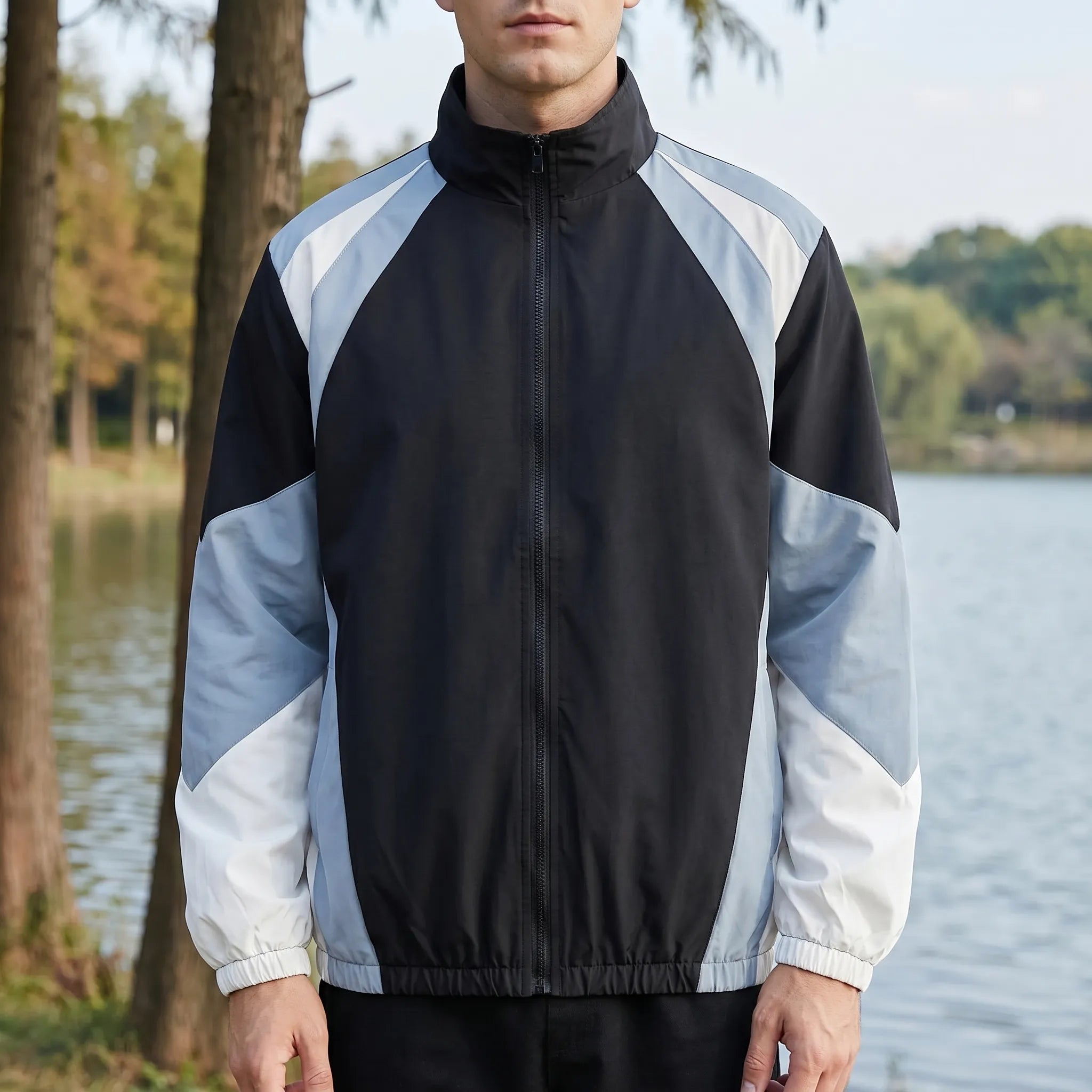 Nordspur | Vektor Men's Colour-Blocked Windbreaker