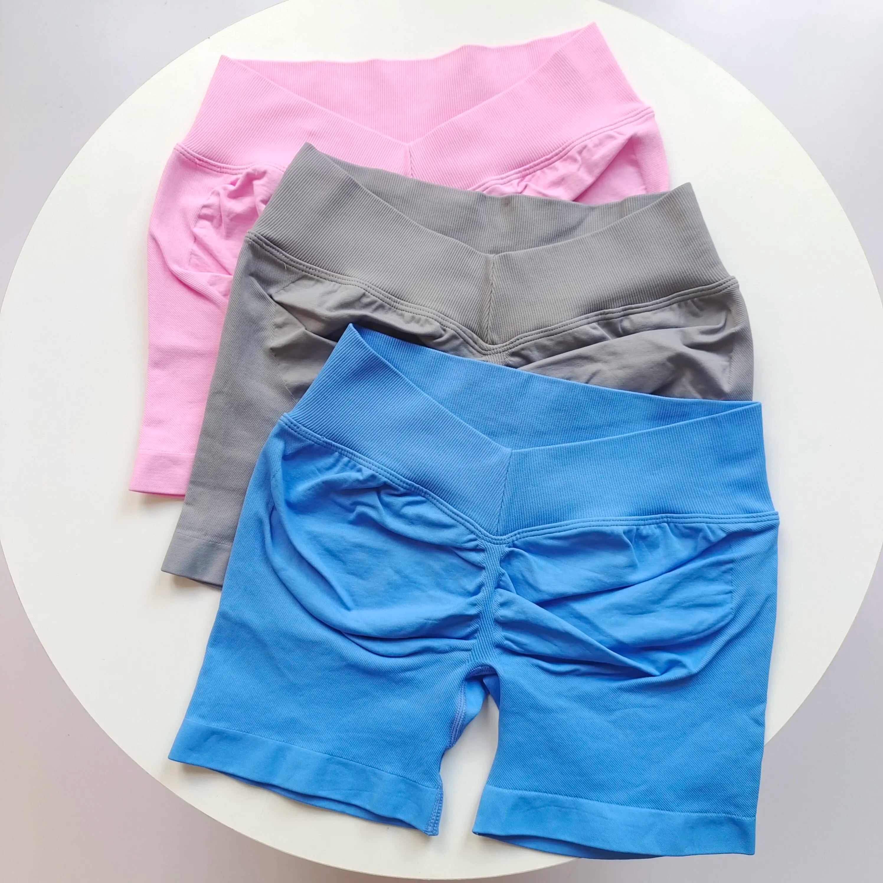 Nordspur | VelaGym High-Waisted Seamless Gym Shorts