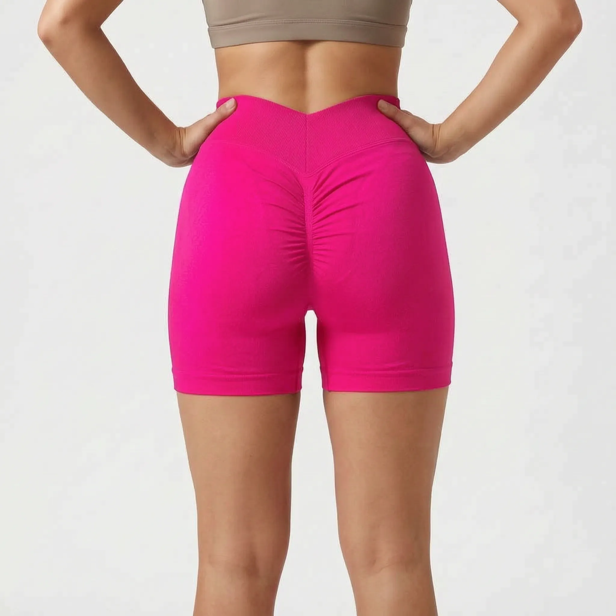 Nordspur | VelaGym High-Waisted Seamless Gym Shorts