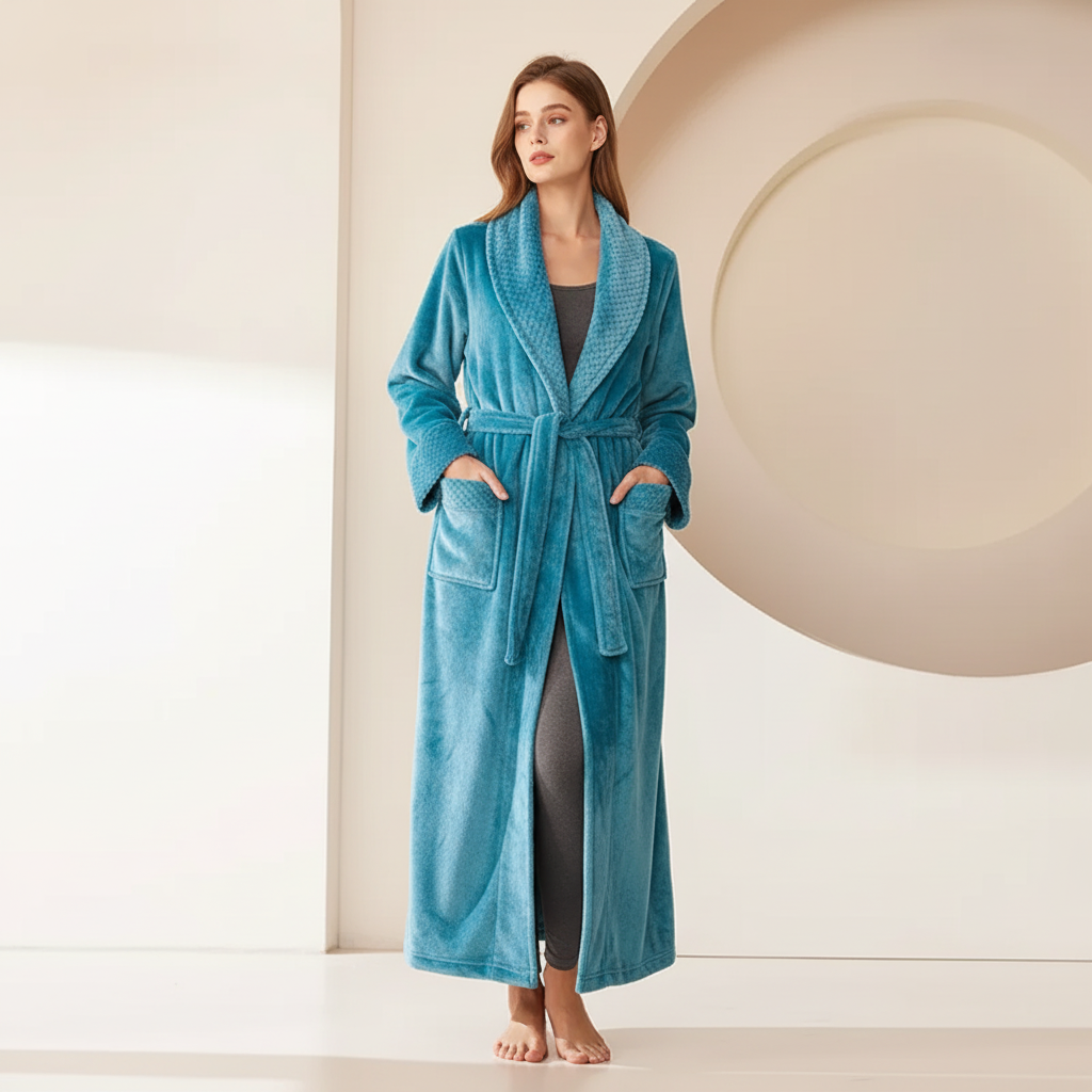 Nordspur | Velarion Long Plush Robe