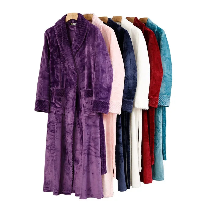 Nordspur | Velarion Long Plush Robe