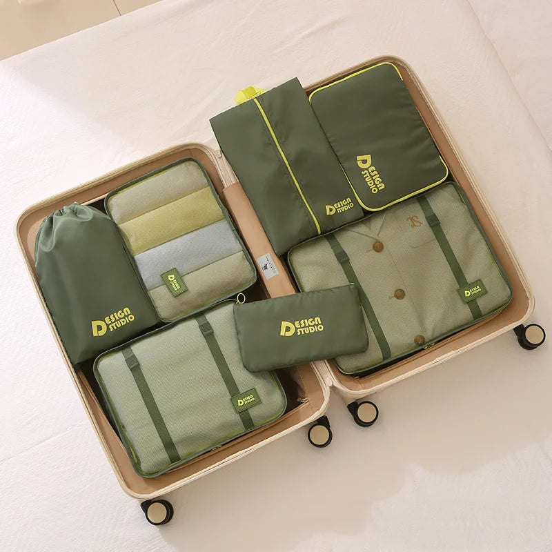Nordspur | VeldoraPack Seven Piece Travel Organizer Set