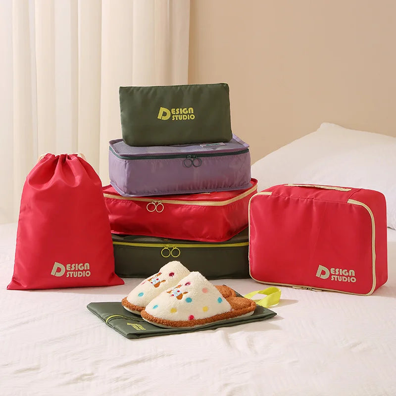 Nordspur | VeldoraPack Seven Piece Travel Organizer Set
