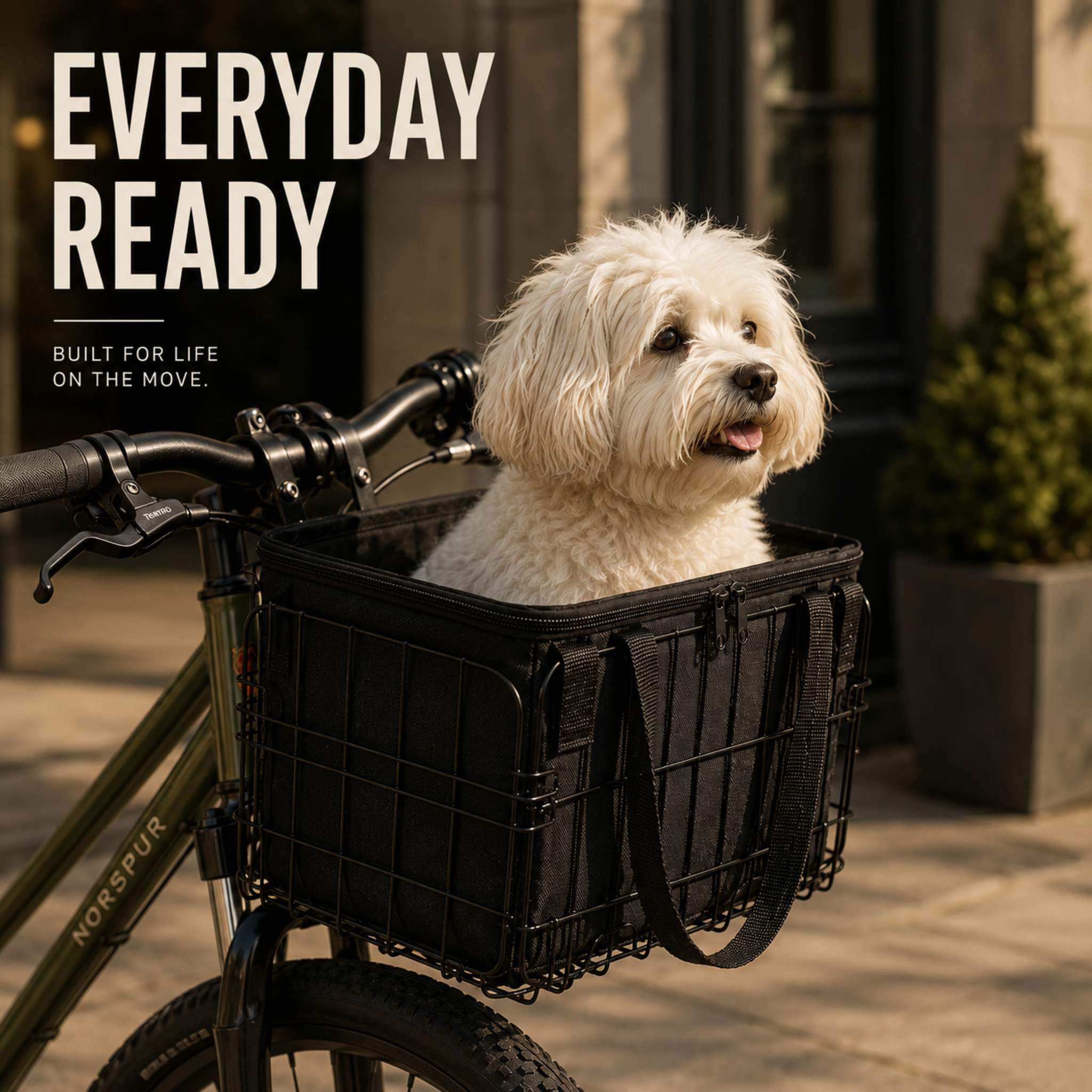 Nordspur | Veldrix Large Capacity Front And Rear Bike Basket
