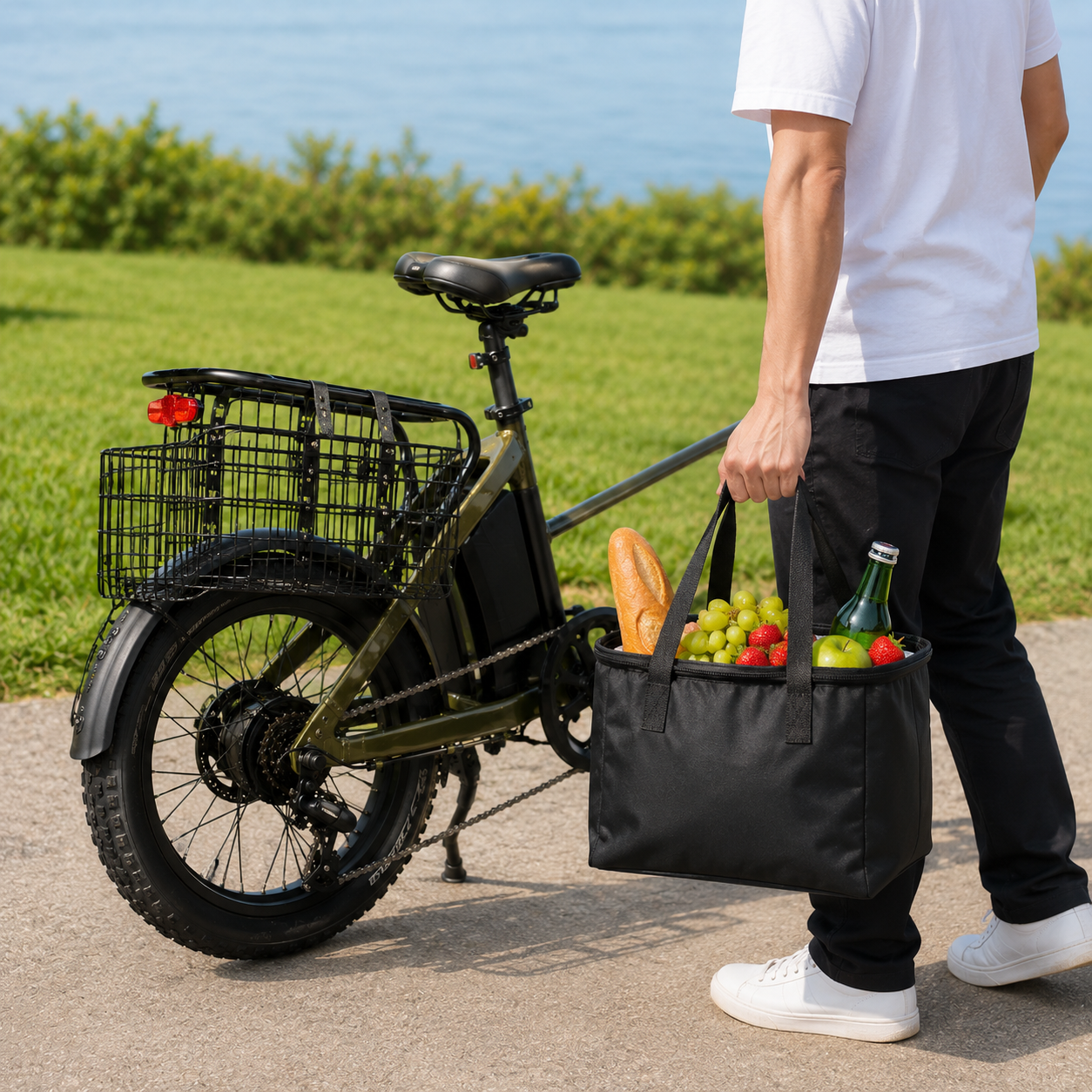 Nordspur | Veldrix Large Capacity Front And Rear Bike Basket