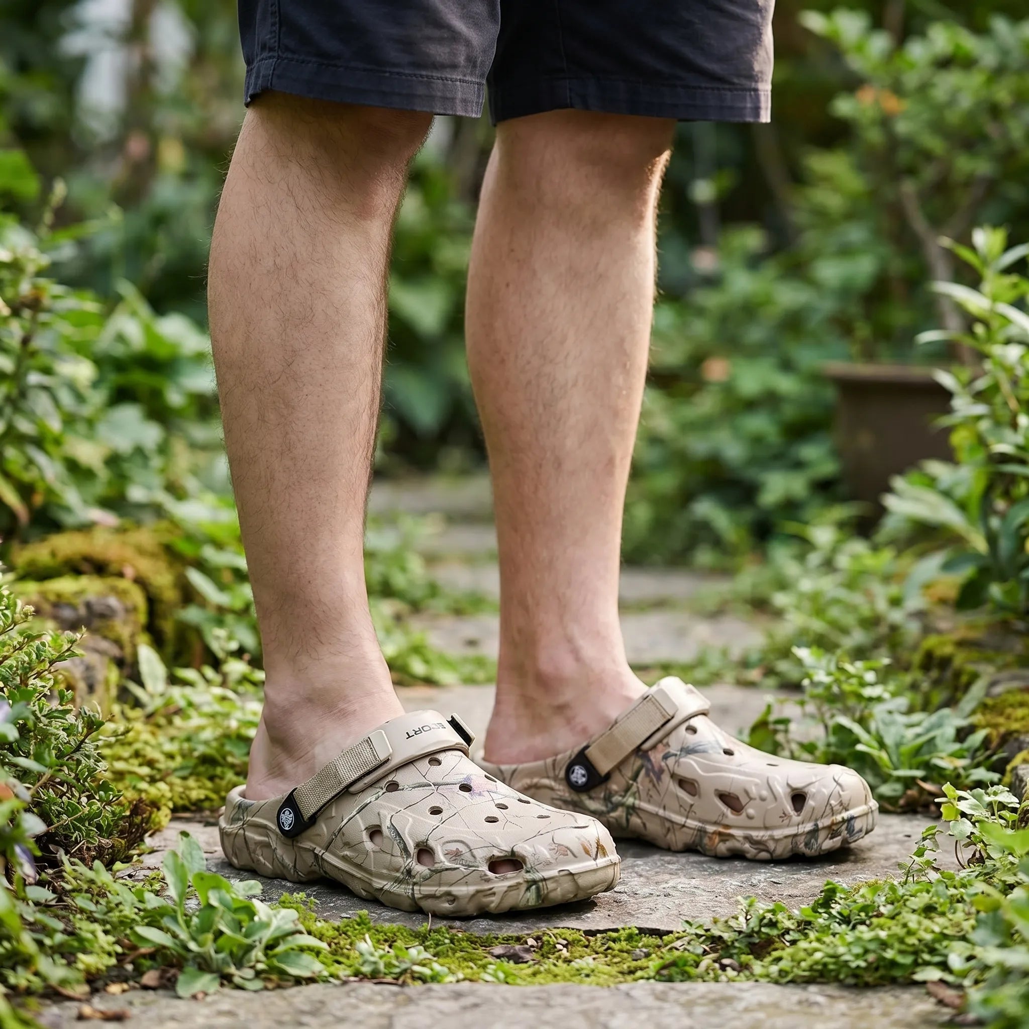 Nordspur | Veldrox Men's Camouflage Clogs