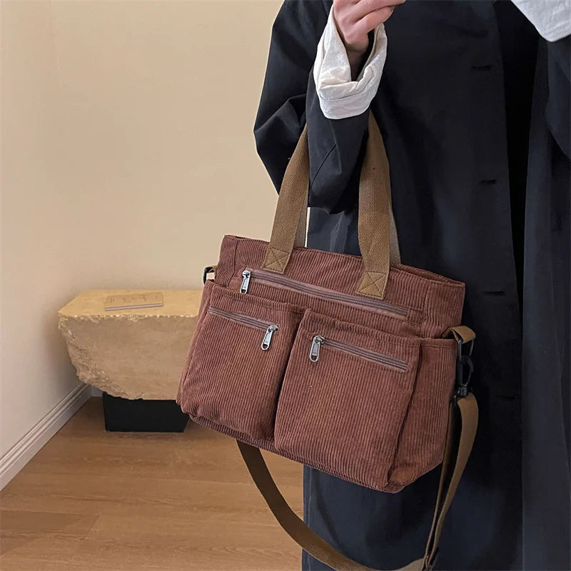 Nordspur | Veliant Casual Ribbed Messenger Bag