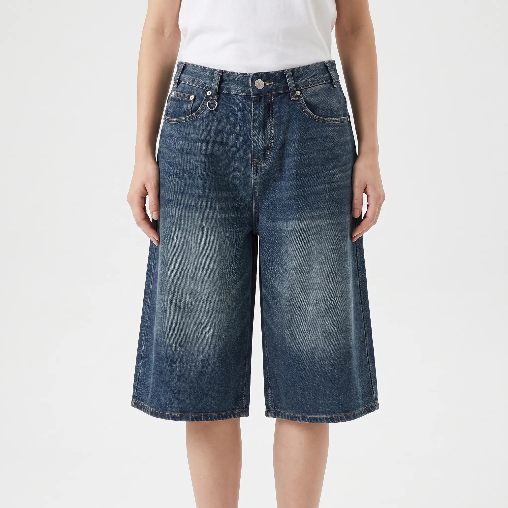 Nordspur | Vellera Vintage Wash Wide Leg Shorts