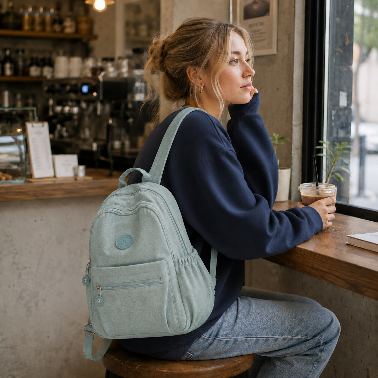 Nordspur | Vellora Casual Nylon Mini Backpack