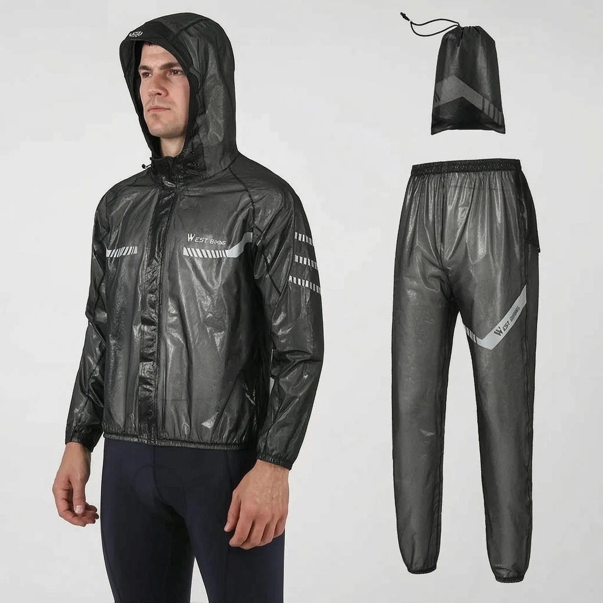 Nordspur | VeloGaze Lightweight Cycling Rain Suit