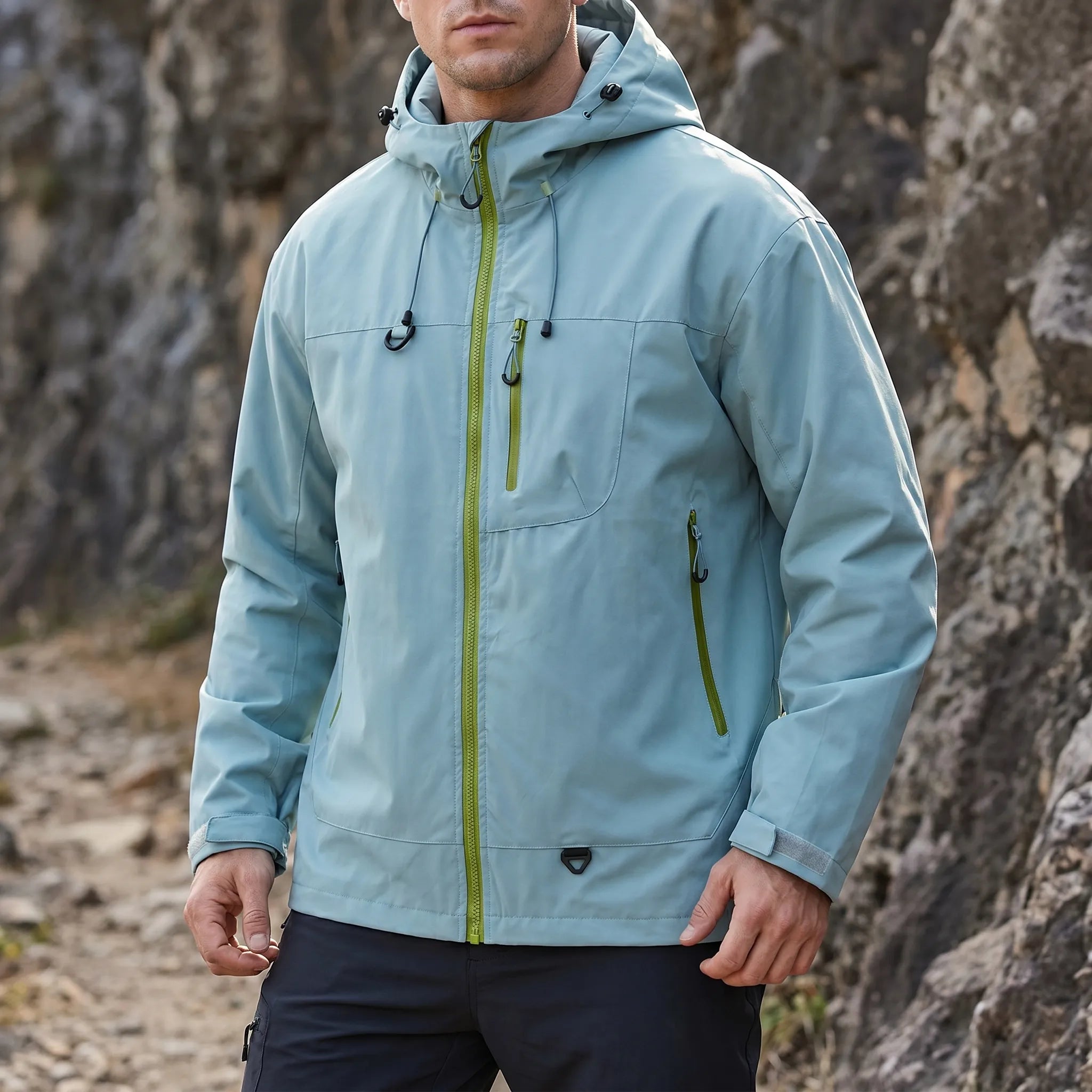 Nordspur | VeloPeak Single-Layer Hooded Windbreaker