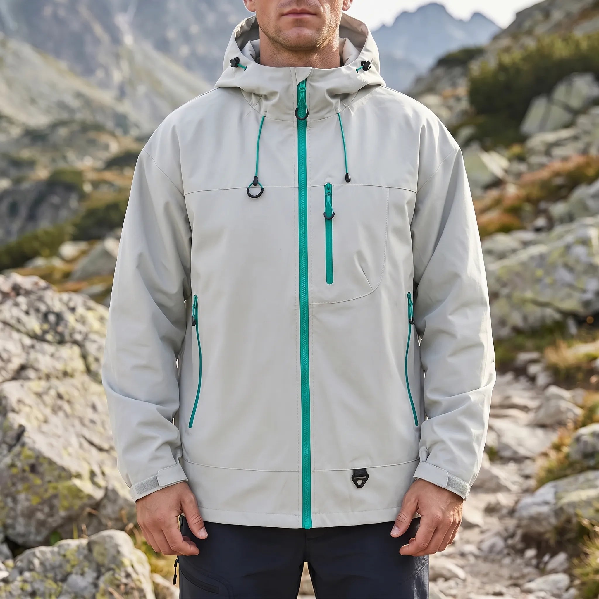Nordspur | VeloPeak Single-Layer Hooded Windbreaker