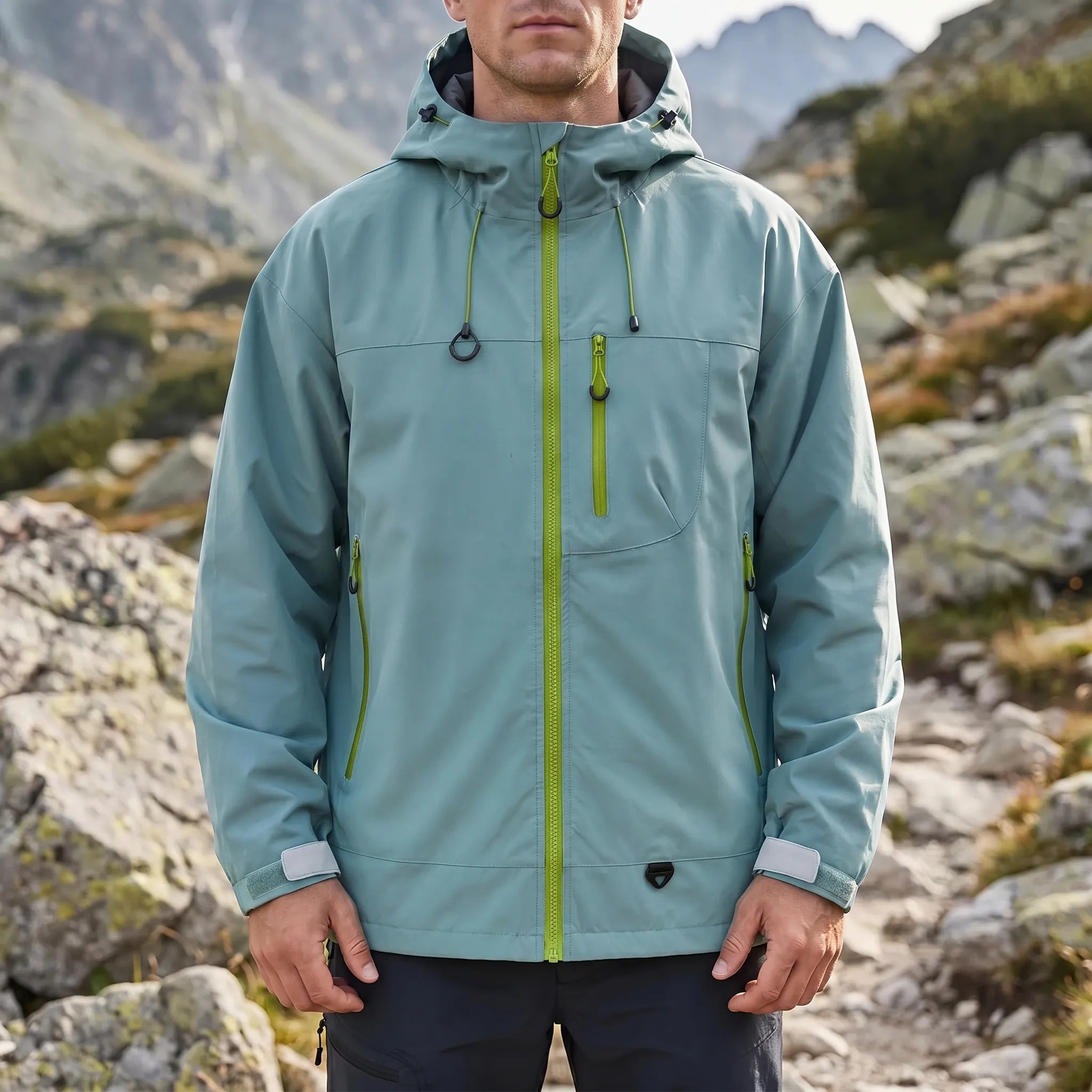 Nordspur | VeloPeak Single-Layer Hooded Windbreaker