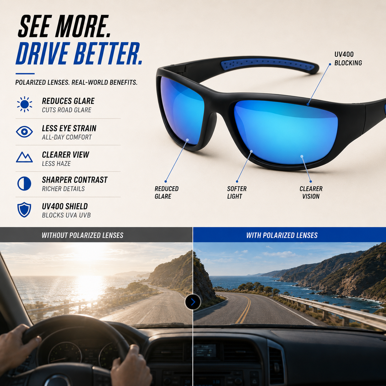 Nordspur | VeloShade Wrap-Around Men's Sports Sunglasses