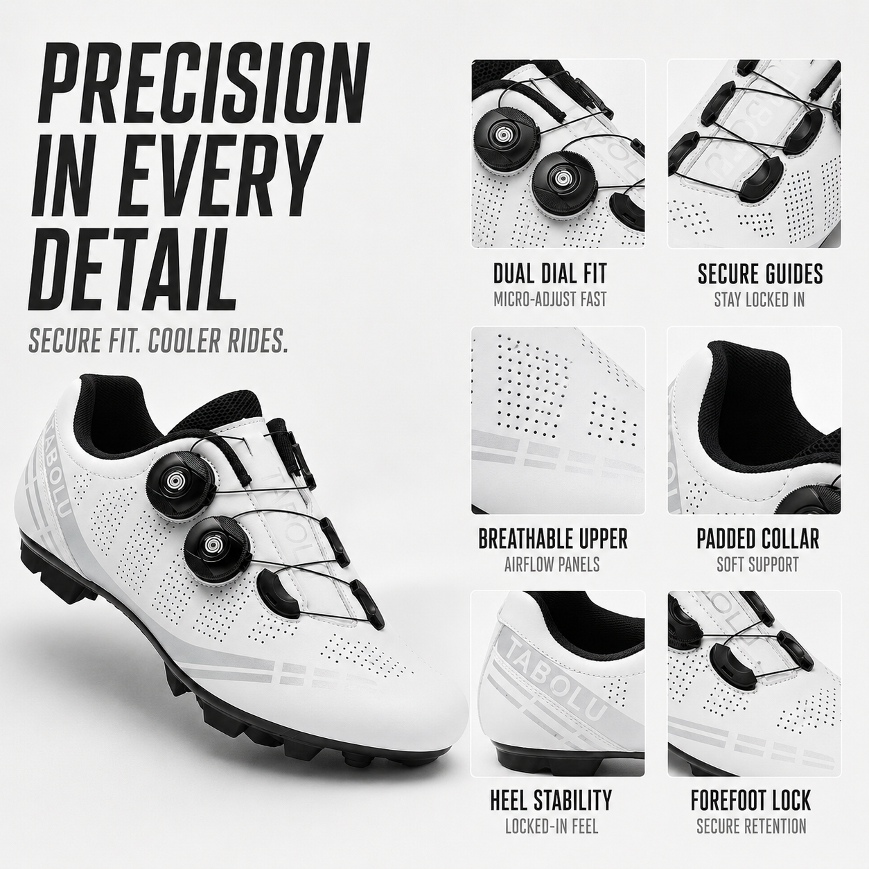 Nordspur | Veloctra Self-Locking MTB Cycling Shoe