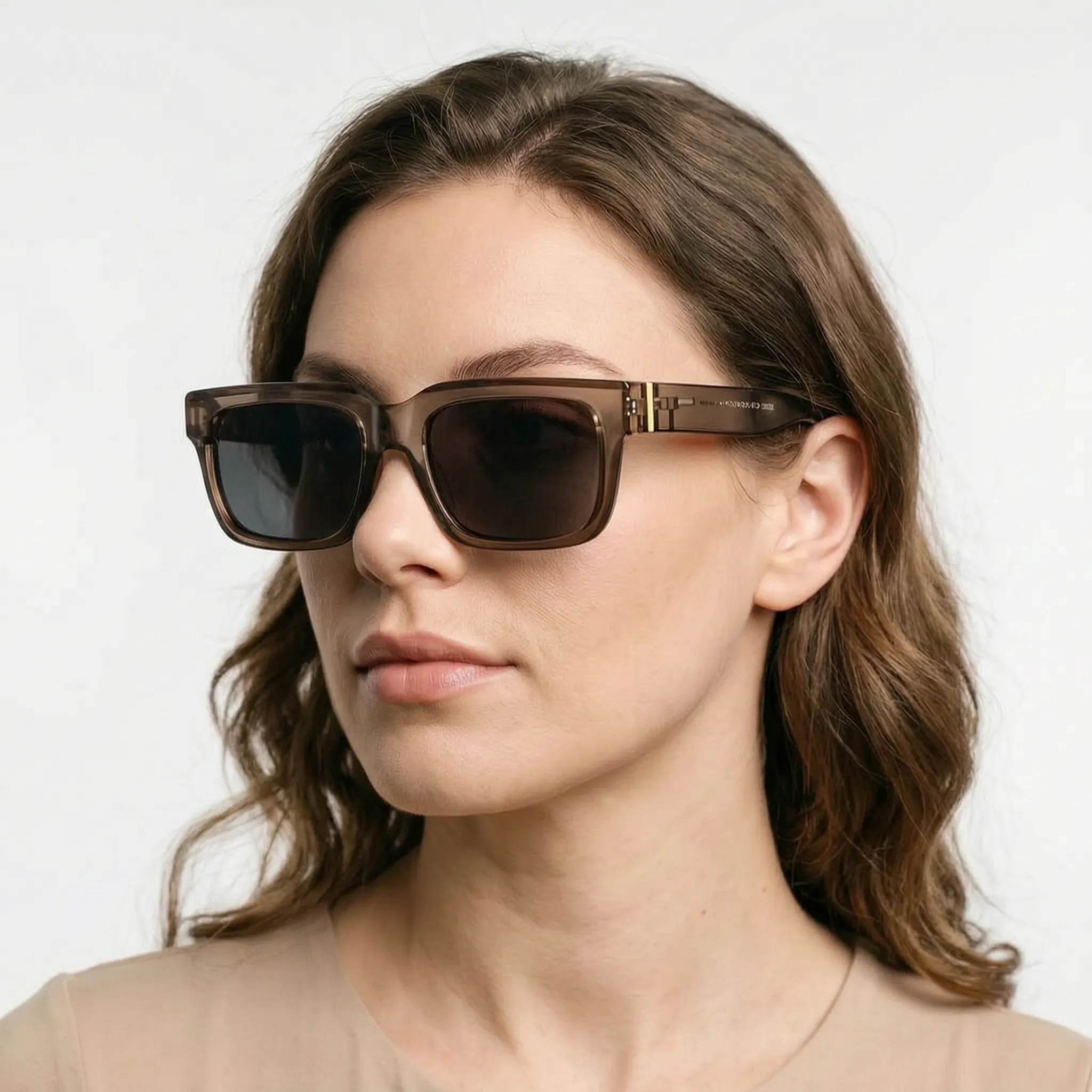 Nordspur | Velora Retro Rectangular Polarised Sunglasses