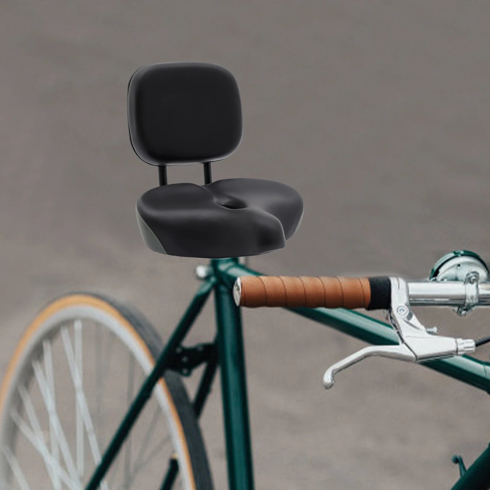 Nordspur | Veloraft Extra Wide Cushioned Bike Seat