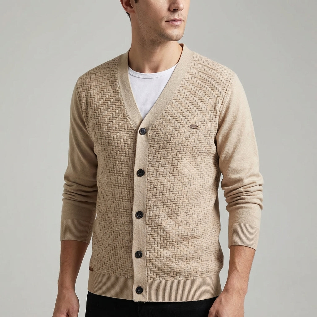 Nordspur | Velorenzo V Neck Button Up Cardigan