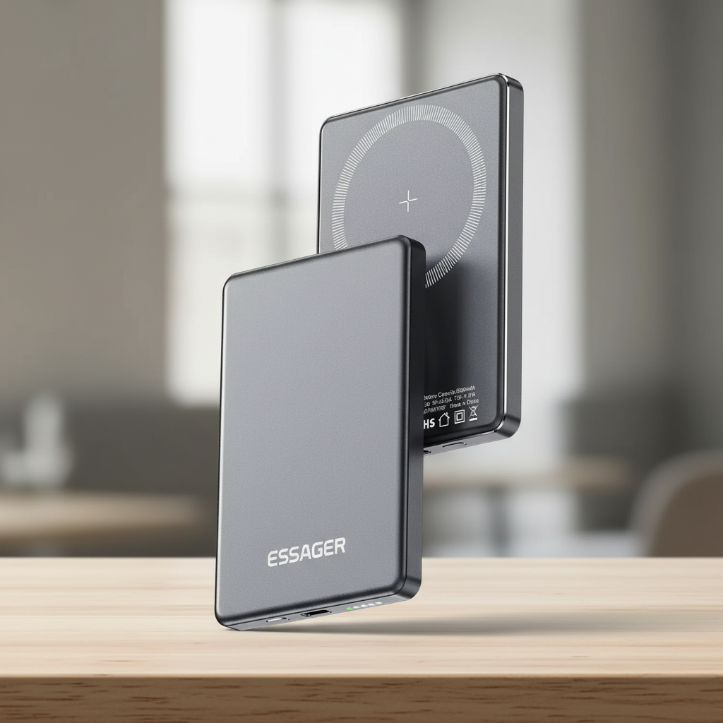 Nordspur | Veloriq Thin Metal Magnetic Power Bank