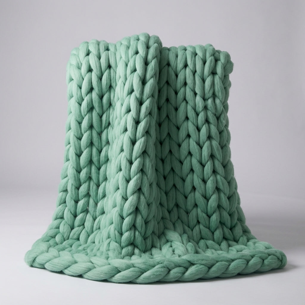 Nordspur | Veloroo Chunky Knitted Throw Blanket
