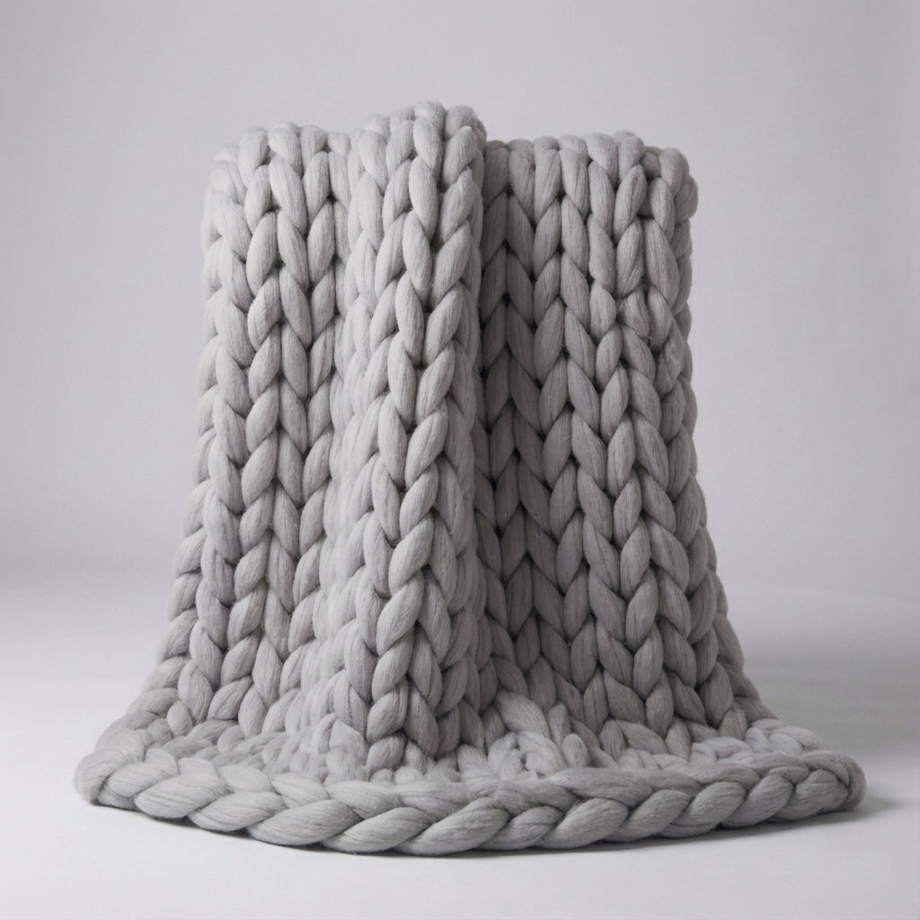 Nordspur | Veloroo Chunky Knitted Throw Blanket