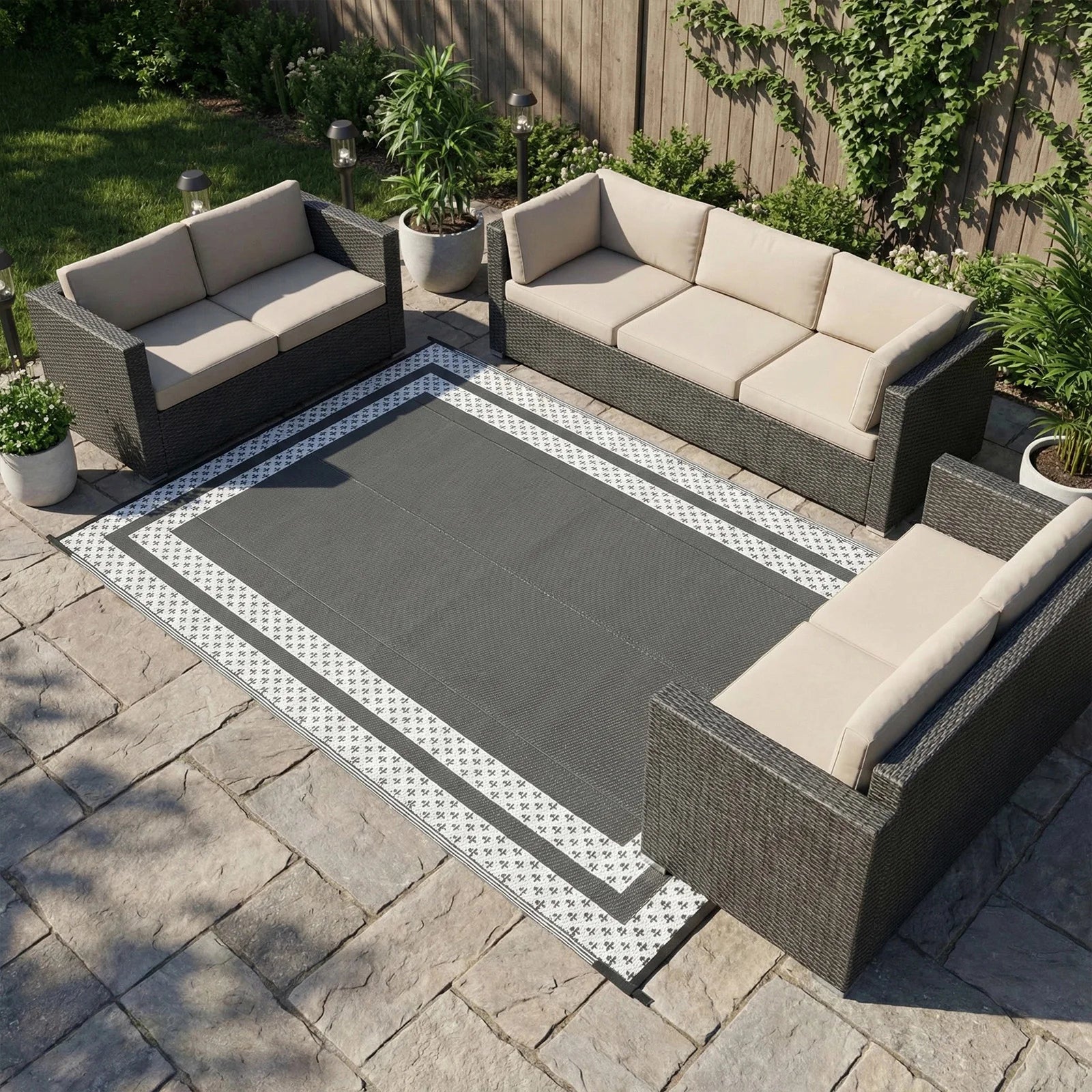 Nordspur | Veltor Modern Outdoor Rectangular Mat