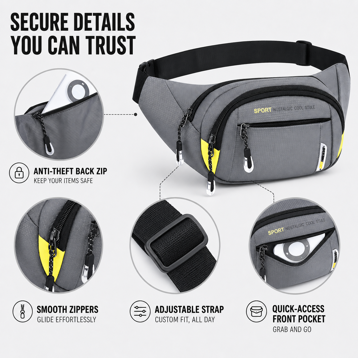 Nordspur | VeltroPack Slim Waist Pack