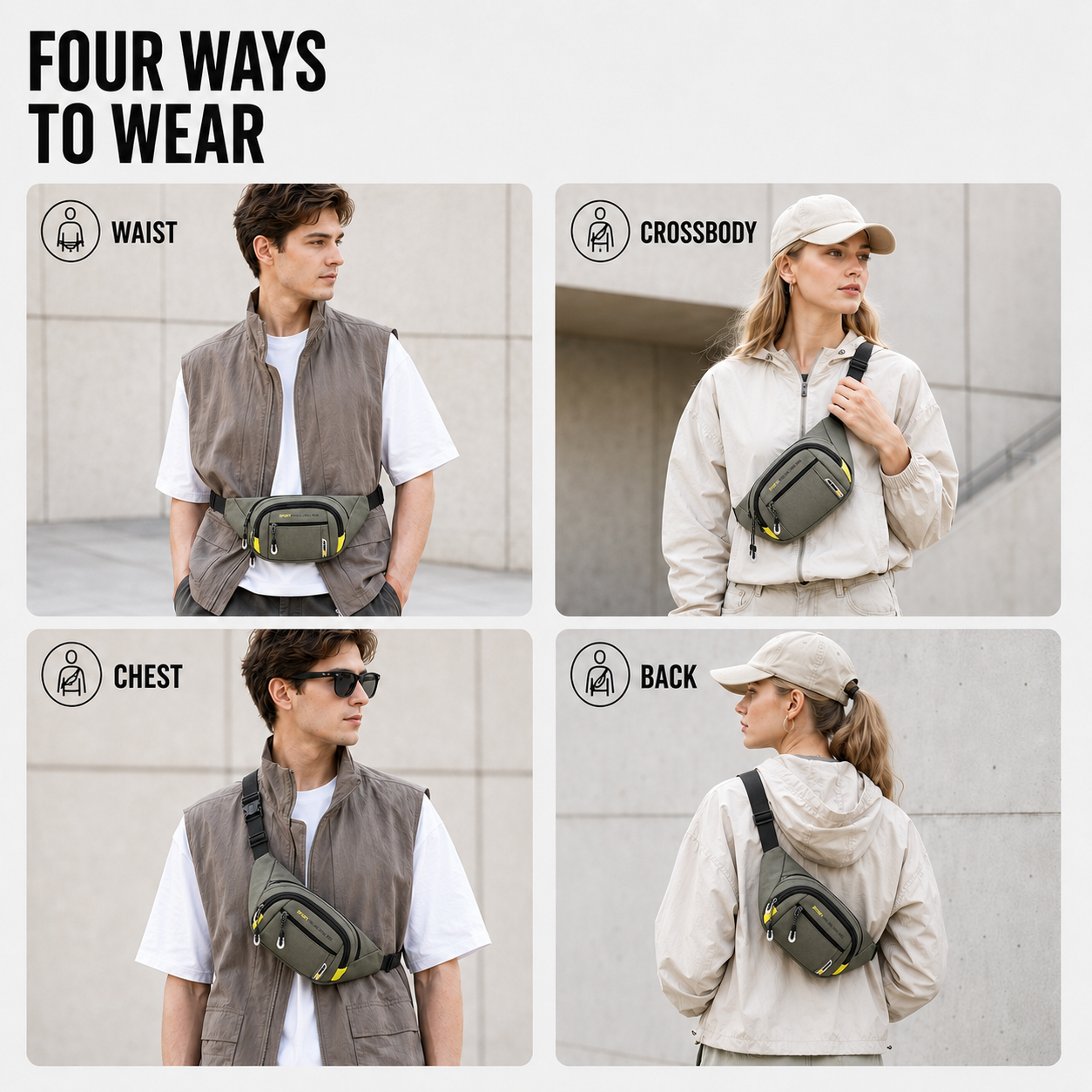 Nordspur | VeltroPack Slim Waist Pack